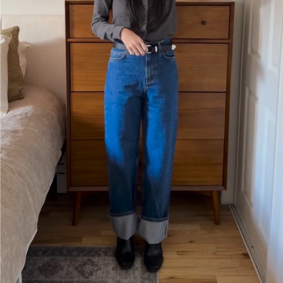 Reformation Wilder High Rise Wide Leg Jeans - Picture 3 of 5